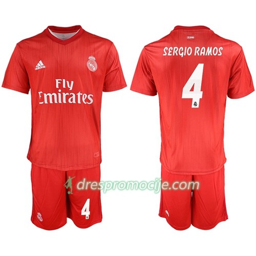 Real Madrid Dres Sergio Ramos 4 Dječji Treći 2018/19 Kratkih Rukava Real Madrid Dres Sergio Ramos 4 Dječji Treći 2018/19 Kratkih Rukava